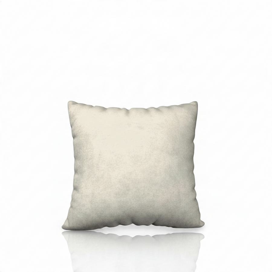 HD Butter Big Square oversized decorative pillowcase by HD Decor, featuring a soft, solid cream color in a generous square silhouette.